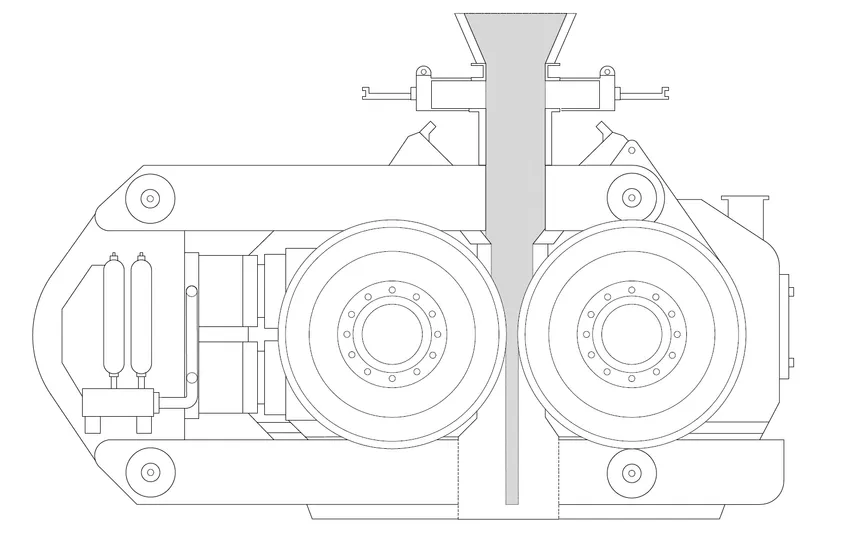 High Pressure Grinding Rolls - Crushers equipment in Iran - FITCO