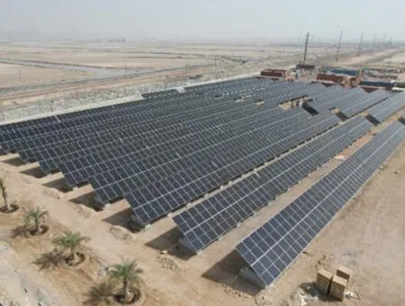 Bandar Abbas 1MW Power Plant - solar panel in Iran - FITCO
